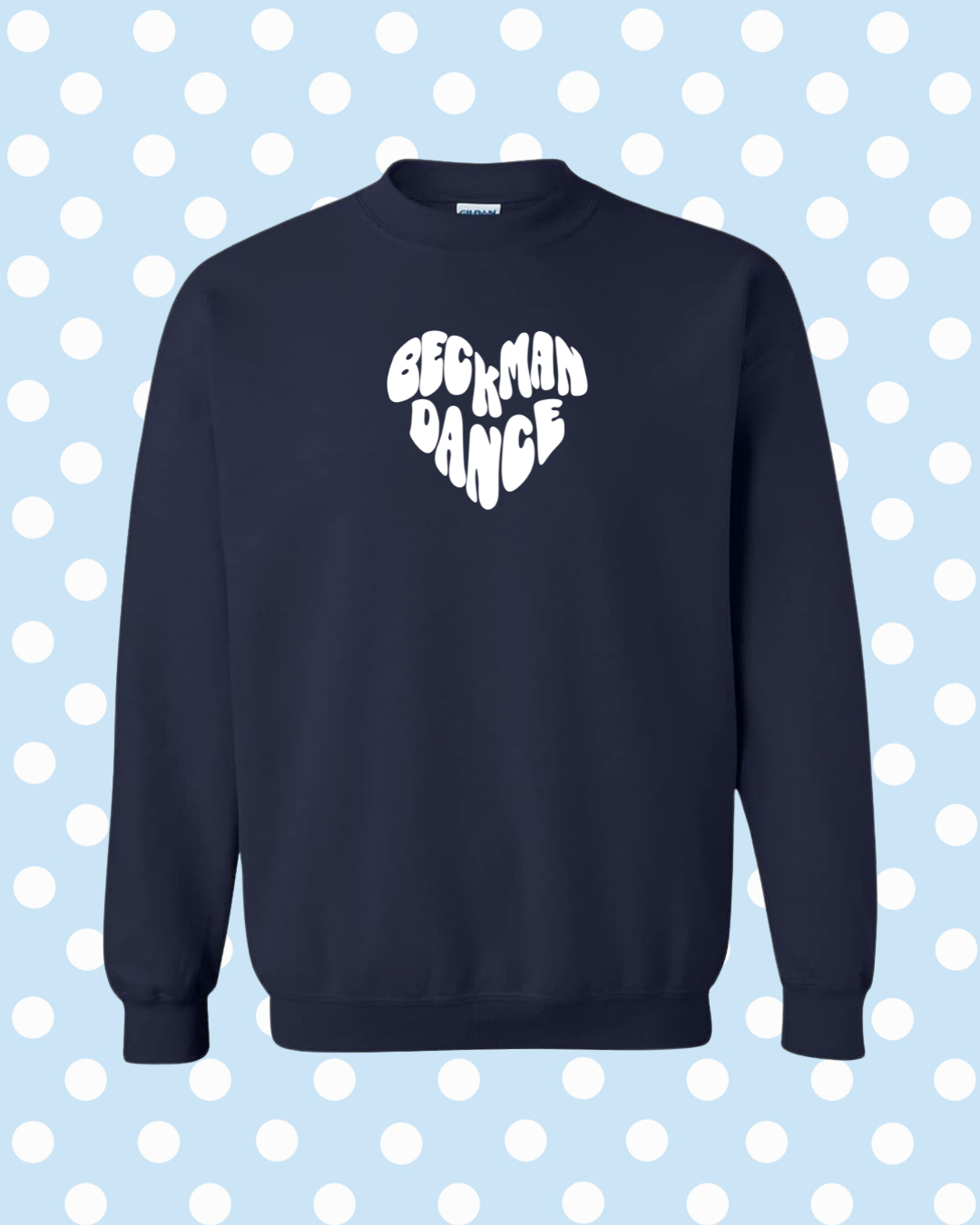 Navy Heart Crew