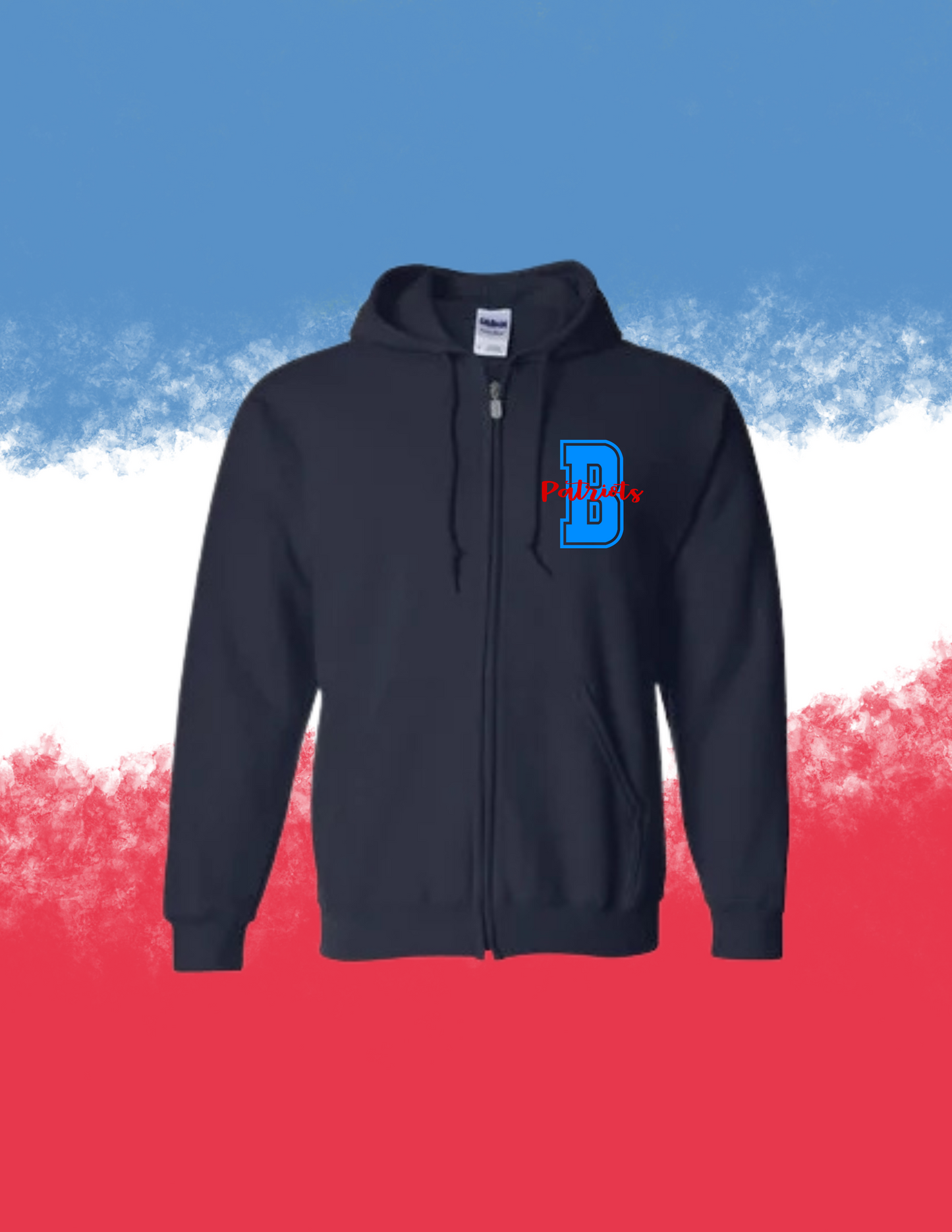BHS Navy Zip-up