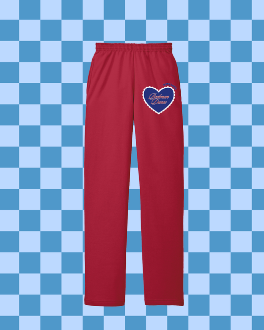 Red Sweatpants