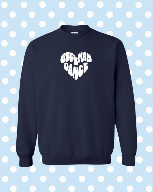Navy Heart Crew